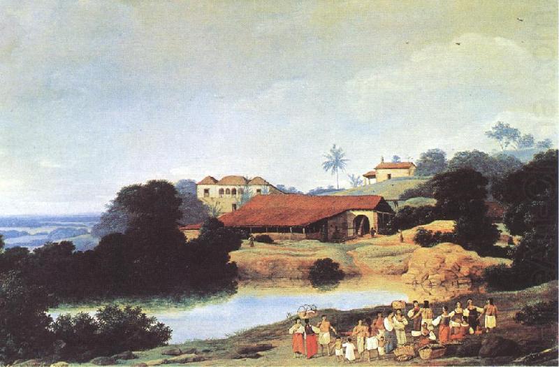 POST, Frans Hacienda af china oil painting image
